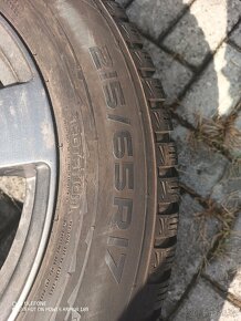 Sada zimních alu kol Peugeot 5008, 215/65 R17 - 3