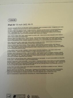 Apple iPad Air M2 13" 128 GB (2024) - NEROZBALENÝ - 3