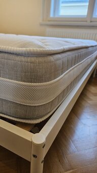 Kvalitní matrace 160x200 ve skvělém stavu + možnost rámu pos - 3