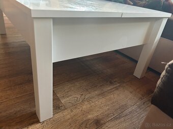 Konferenční stůl IKEA bílý - 3