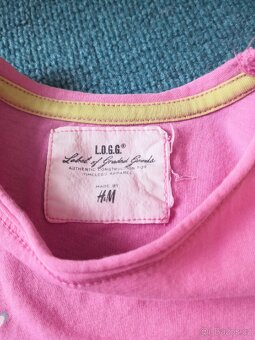 Tričko s pavem H&M 110 - 3