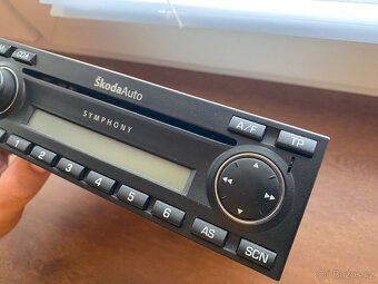 Autorádio Škoda Symphony CD Superb Octavia S1 O1 - 3