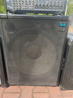 Aktivní subwoofer ZECK + powermix Yamaha EMX2000+ reprobedny - 3
