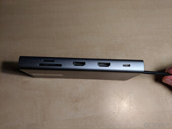 USB C hub - AlzaPower Metal USB-C Dock Station 10v1 Dual Scr - 3