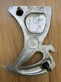 Znak, hliníková embléma na gumovou zástěru LADA VAZ ŽIGULI - 3