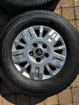5x118 Alu kola Citroen 15"+Continental VanContact 4Season - 3