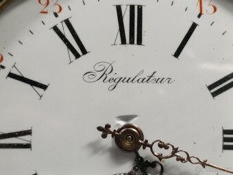 Velké dvouplášťové kapesní hodinky Régulatéur, 67mm, 192g - 3