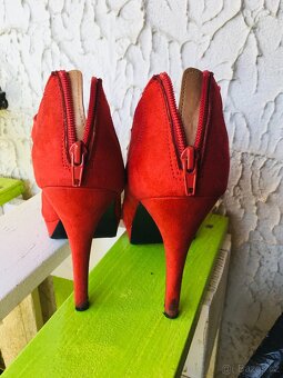 červené lodičky vel. 41 - 3