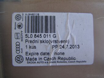 Čelní okno Škoda Yeti - 3