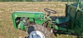 Predám taliansk malotraktor/motorobot 4x4 18,5hp+2×rotavator - 3