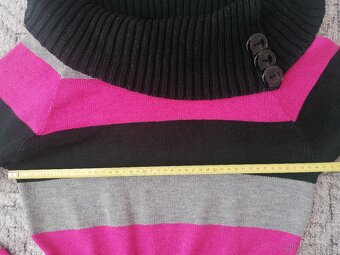 4x dámský dlouhý svetr - 3