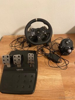 Volant Logitech G920 + řadící páka - 3