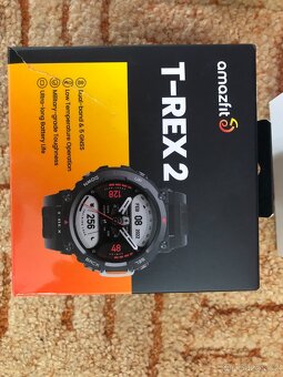 Prodám hodinky Amazfit T-Rex 2 Ember Black - 3