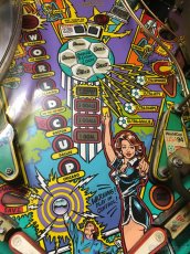 Flipper, pinball, hra s kuličkou, World cup, Bally - 3