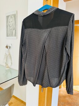 Šedá košile Made In Italy vel. S - 3