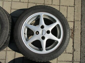 Prodám sadu letních pneu s alu disky 175/60 R 14 79T - 3