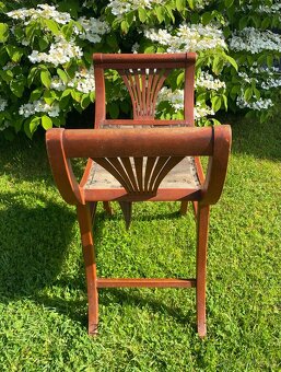 Secesní gondolová stolička, Gebrüder Thonet, Vídeň - 3