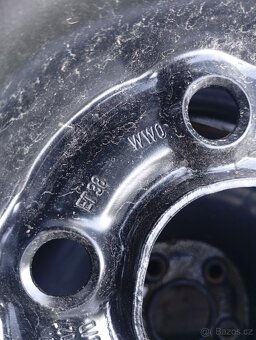 Plechový disk 15" Škoda Fabia Rapid 5x100 - 3
