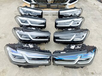 BMW G30 G31 LCI naraznik M-paket světla led laser blatnik - 3