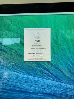 Apple iMac 21.5" – i5 2.9GHz, 8GB RAM, 1TB HDD, NVIDIA GT 7 - 3