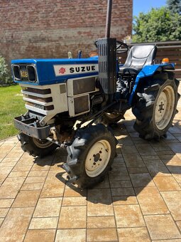 Malotraktor Suzue + rotavátor + pluh – poctivý dříč do terén - 3
