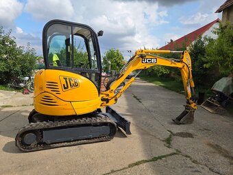 Prodám JCB 8025 najeto 4500mth 3x.lžíce nový podvozek - 3