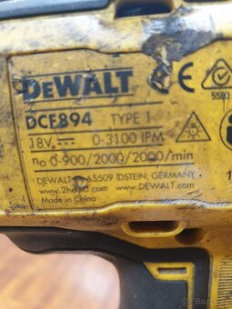 DEWALT DCF894 AKU ŠROUBOVÁK TYP 1 + BATERIE. Popis reklamy - 3