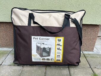 Skládací bouda pro psa s pelíškem - 3