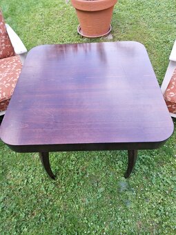 Křesla Thonet Mimoň a stolek - 3