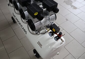 Bezolejový kompresor 200l, 41500w - 3