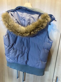 Dámska pérová vesta Diverse - 3