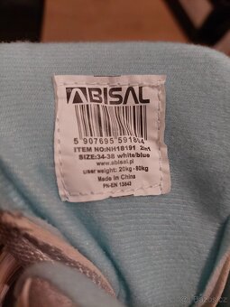 Dětské kolečkové brusle, vel. 34-38 - 3