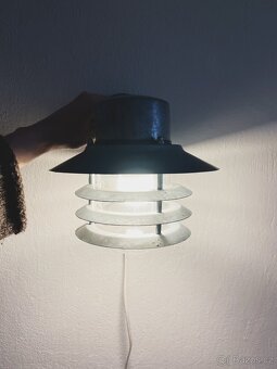 Vintage nástěnná lampa z Dánska - 3