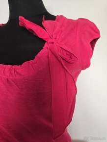 Dámské elegantní tričko s mašlí vel. M (38) - 3