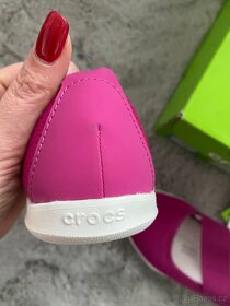 krasne baleriny crocs 36/37 - 3