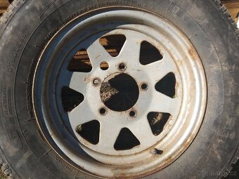 Suzuki samurai disky s kolame 215/70 R15 - 3
