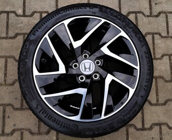 Alu kola originál Honda 5x114,3 R17 KRÁSNÁ TOP SADA - 3