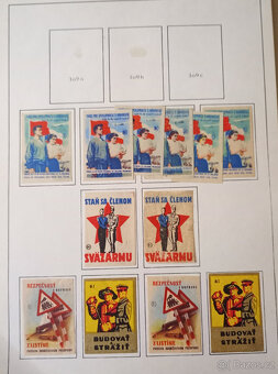 Historické zápalkové nálepky ze Slovenska 1945-58 - 3