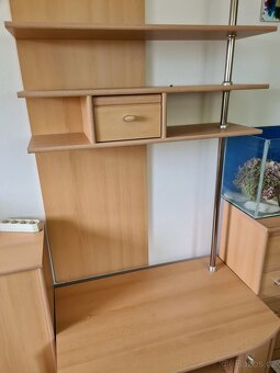 Nabytek do detskeho pokoje/obýváku včetně postele 140x200 - 3