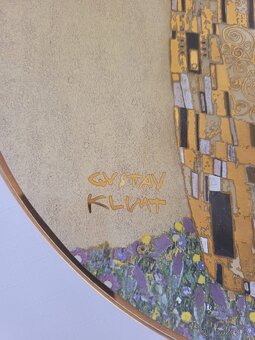 Dekorační skleněný talíř Gustav Klimt - 3