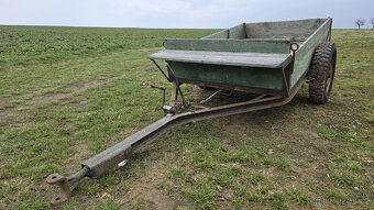 Vlečka za malotraktor nebo PF, ložná plocha 220 x 135 - 3