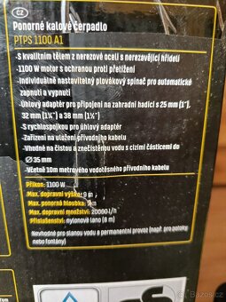 Velmi výkonné ponorné kalové čerpadlo - 3