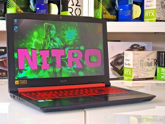 Herní notebook ACER NITRO | ZÁRUKA | GTX 1050 | 16GB | SSD - 3