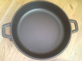 TEFLONOVÝ ZÁNOVNÍ RENDLÍK 28 cm + POKLICE skleněná - 3