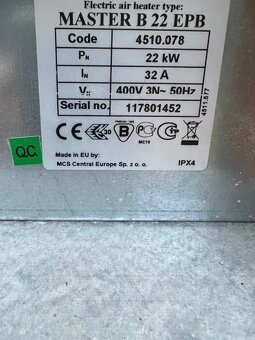 Elektrické topidlo MASTER B22 EPB - 3