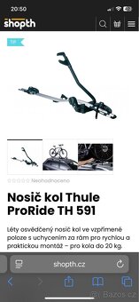Nosič kol Thule ProRide TH 591 - 3