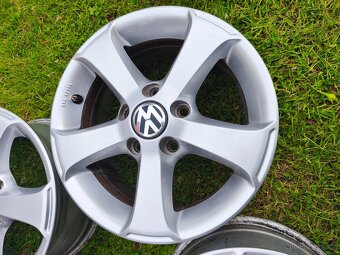 Alu kola originál VW r15 5x112 Golf Touran Caddy - 3