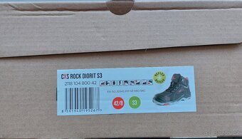 Kotníková pracovní obuv / boty CXS vel. 42 - 3