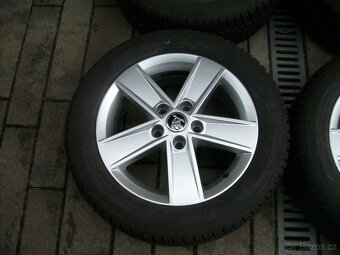 Alu zimní ŠKODA Octavia 3, typ STAR 16" 90% - 3