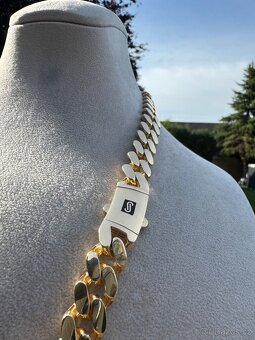 Zlaty řetěz PANCÍŘ - CUBAN CHAIN 51.4g 585 14k - 13mm - 3